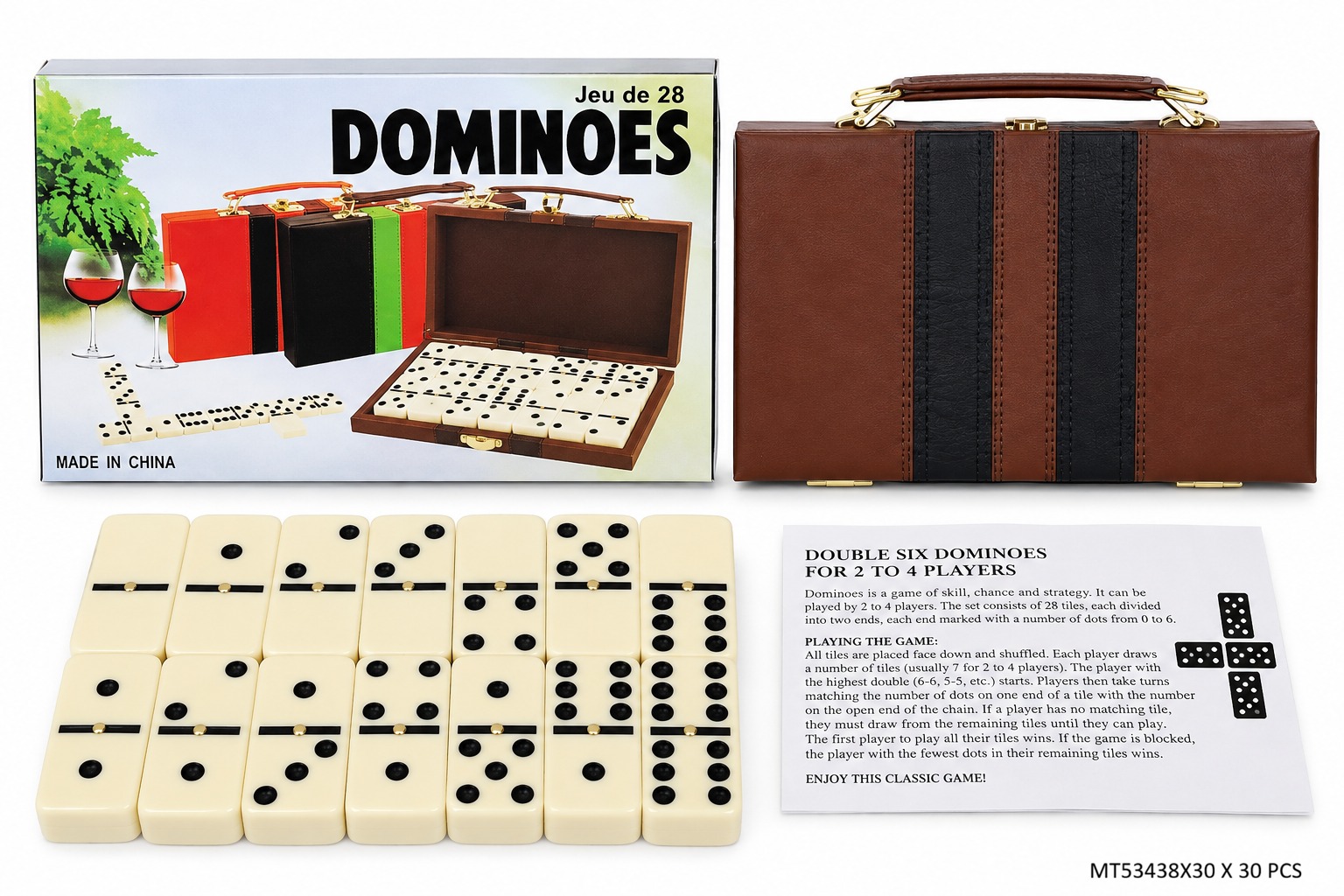 Juego de Domino con Maletin Mt53438x30