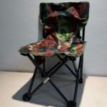 SILLA PLEGABLE CAMPING MILITAR CON BOLSILLO AL COSTADO EA-226