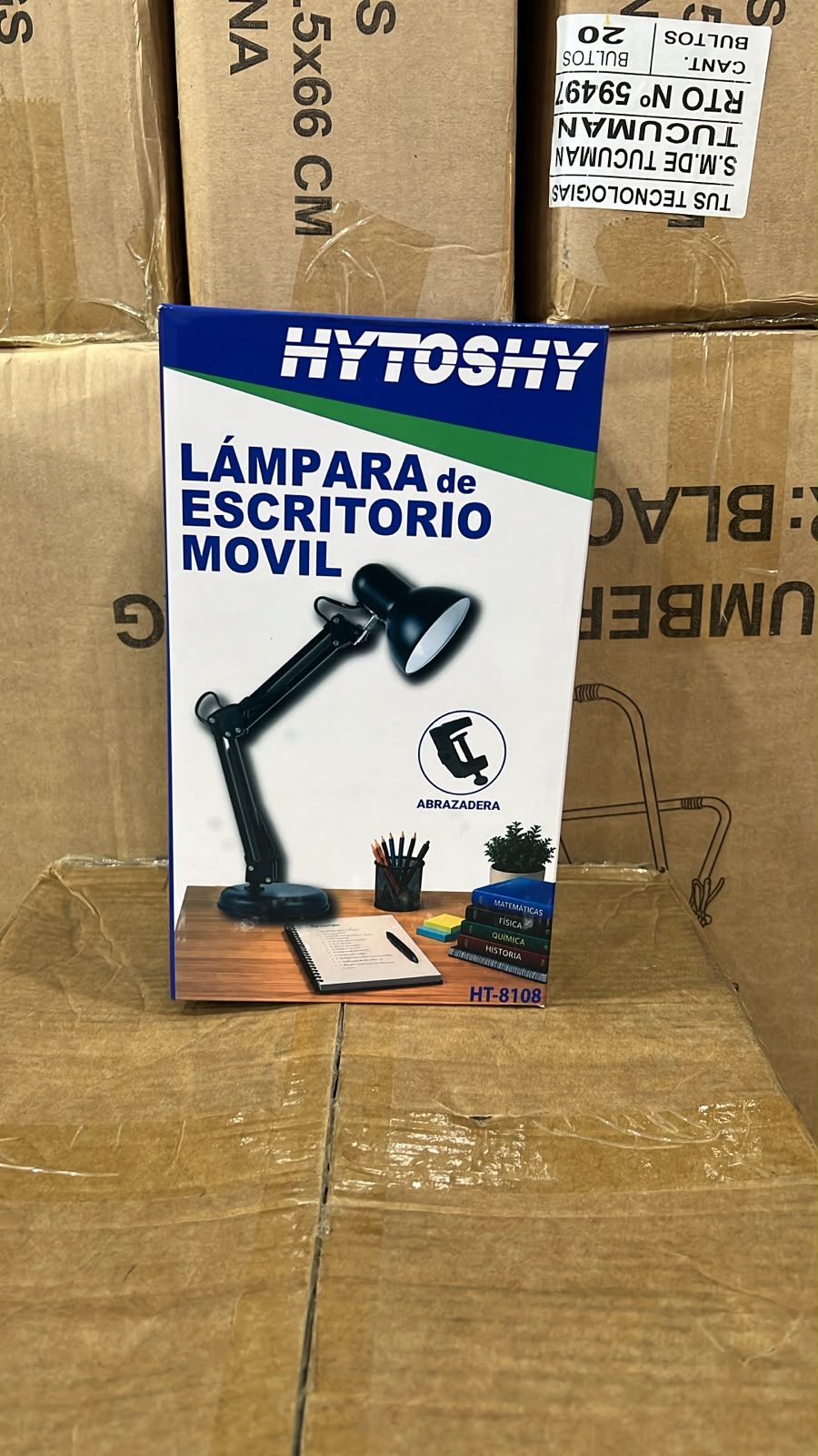 Lampara de Escritorio Tipo Pixar para Foco Hytoshy Ht-810b