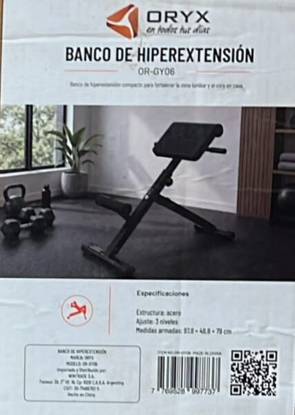 BANCO ROMANO AJUSTABLE PARA GIMNACIO OR-GY06