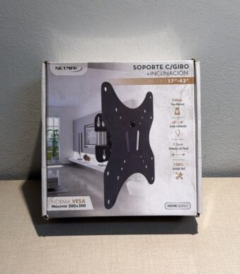 Soporte Led/Lcd 17"- 42" Fijo C/Giro E Inclinacion NM-ST02