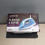 W38-PLANCHA CERAMICA A VAPOR WINCO caja dañada