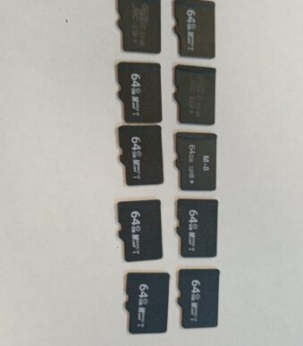 LOTE 10 MICRO SD A FORMATEAR