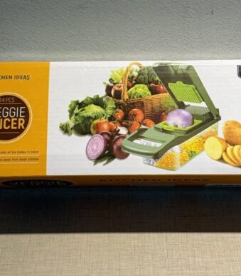 Mandolina Multifunción Cortadora Múltiple De Verduras Frutas Verde Dinax JD2291
