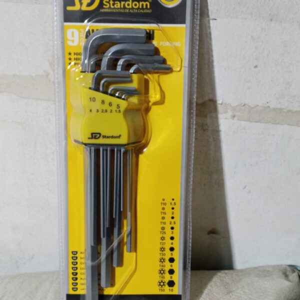 JUEGO DE 3 MECHAS CONICAS ESCALONADAS STARDOM SD-8257