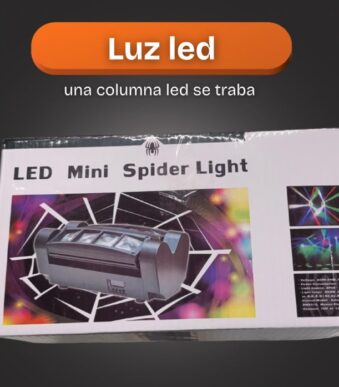 LUZ PROFESIONAL SPIDER 8 OJOS LED/ZZ08 - OFERTA  (CON DETALLE)