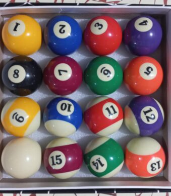KIT DE BOLAS DE POOL BILLAR COMPLETO