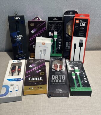 CABLES SURTIDOS EN CAJITA X10