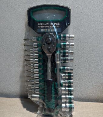 LLAVE CRIQUE CON TUBOS 24 PIEZAS SIN CAJA
