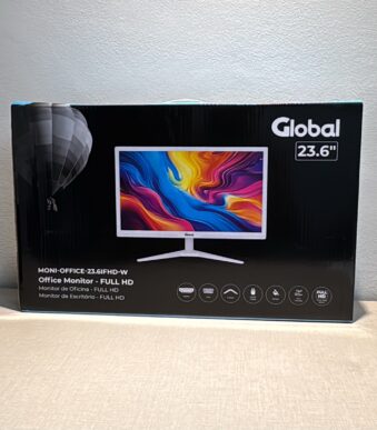 MONITOR GLOBAL HD 1920X1080  23.6 PULGADAS BLANCO WHITE