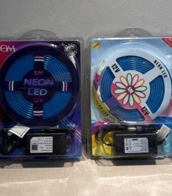 kit tira de led tipo neon 5 m azul