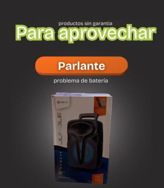 PARLANTE ORYX JUNGLE 8" OFERTA (CON DETALLE)