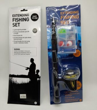 CAÑA DE PESCAR FISHING ROD SET COMPLETO JG-316 1.6M