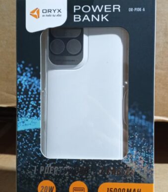 POWER BANK 10.000 MAH  CARGA RAPIDA ORYX OR-P10K