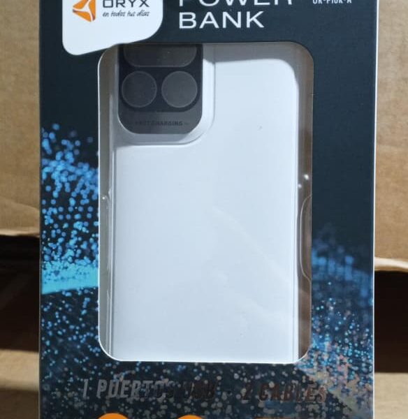 POWER BANK 10.000 MAH  CARGA RAPIDA ORYX OR-P10K