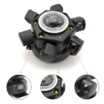 RSDS-042 LUZ LED DE ESCENARIO DE 6 BRAZOS – MODELOBOLA MÁGICA