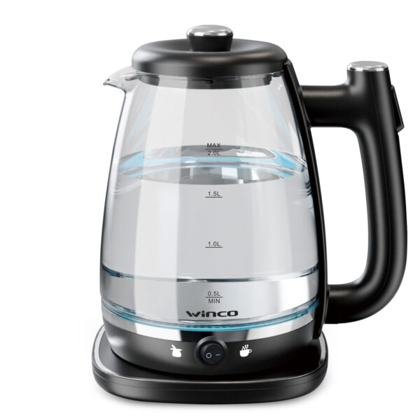Pava Jarra Eléctrica Corte Mate Vidrio Winco W1719