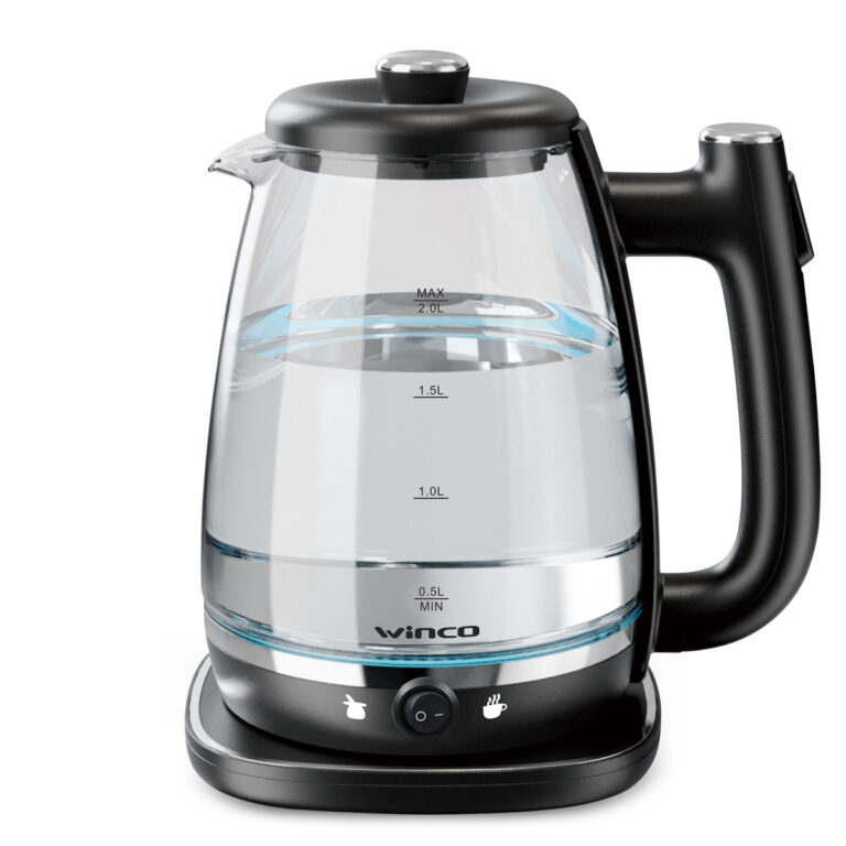 Pava Jarra Eléctrica Corte Mate Vidrio Winco W1719