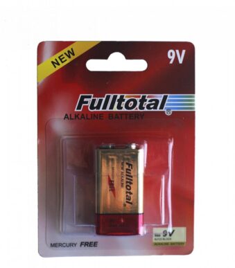 pila bateria 9v full total alcalina
