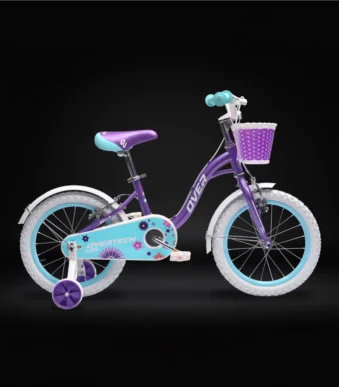 BICICLETA BELLA KIDS OVERTECH ACERO 16" VIOLETA