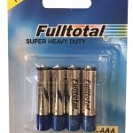 pila alcalina full total aa blister x4 unidades