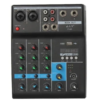 F-4A MIXER MEZCLADORA DE AUDIO CONSOLA F-4A MIXER MEZCLADORA DE AUDIO CONSOLA