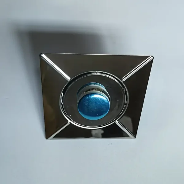 DESAGUE DE PISO CON TAPA A PRESIÓN ACERO INOXIDABLE 9.8CM - DL2329