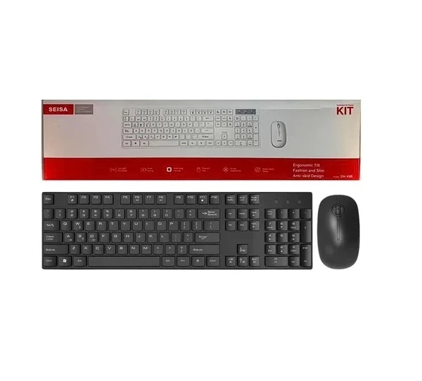 DN-K88 KIT DE TECLADO Y MOUSE INALAMBRICO CON DOBLE MODO 2.4G Y BLUETOOTH