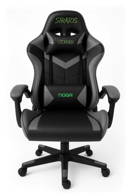 silla gamer noga stratos negra