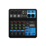 F-5A CONSOLA MIXER E INTERFAZ DE GRABACION DE 5 CANALES (CON FUENTE)