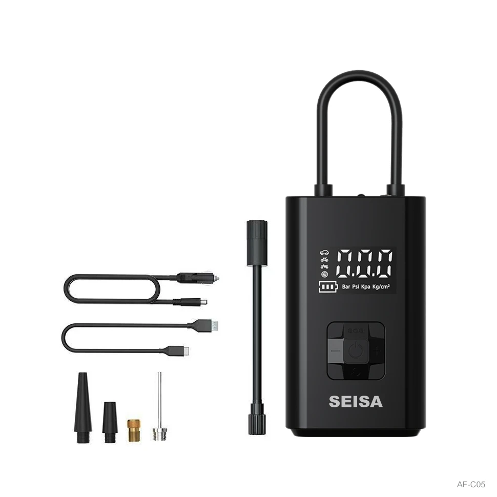 MINI COMPRESOR DE AIRE PORTATIL AF-C05 SEISA MINI COMPRESOR DE AIRE PORTATIL AF-C05 SEISA