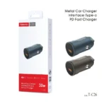 CARGADOR DE AUTO CON ENTRADA TIPO C TRANYCO 30W T-C26