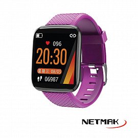 NM-BAND Reloj Smart Band Bt 4.0 violeta