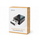 ADAPTADOR AUDIO  USB BLUETOOTH TRANSMISOR /RECEPTOR NETMAK NM-BT8