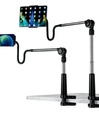 SOPORTE DE ESCRITORIO EXTENSIBLE Y FLEXIBLE PARA CELULAR Y TABLET WS-21009-1