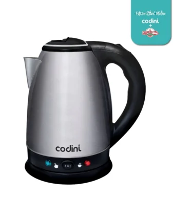 Pava Eléctrica Codini Corte Mate Acero Inoxidable 1.8lts