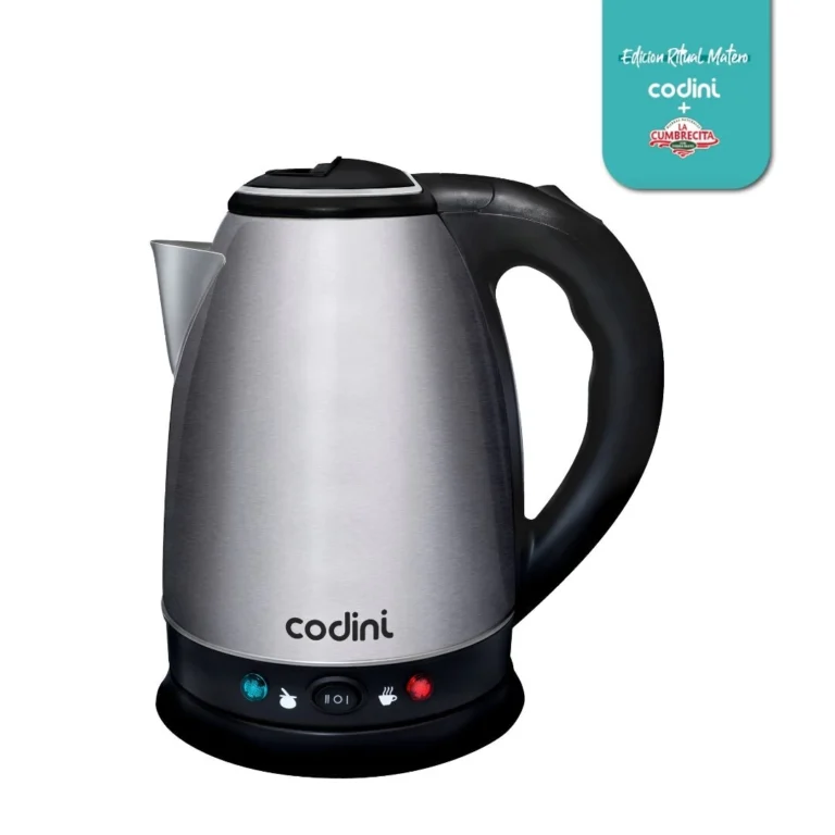 Pava Eléctrica Codini Corte Mate Acero Inoxidable 1.8lts