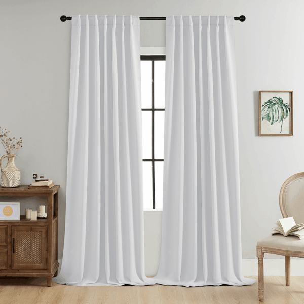 DL1075	Juego de cortinas Black out 2 paños de 132x214 cm 230gsm