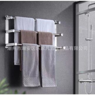 Toallero Barral Triple Acero Inoxidable DL1162-5