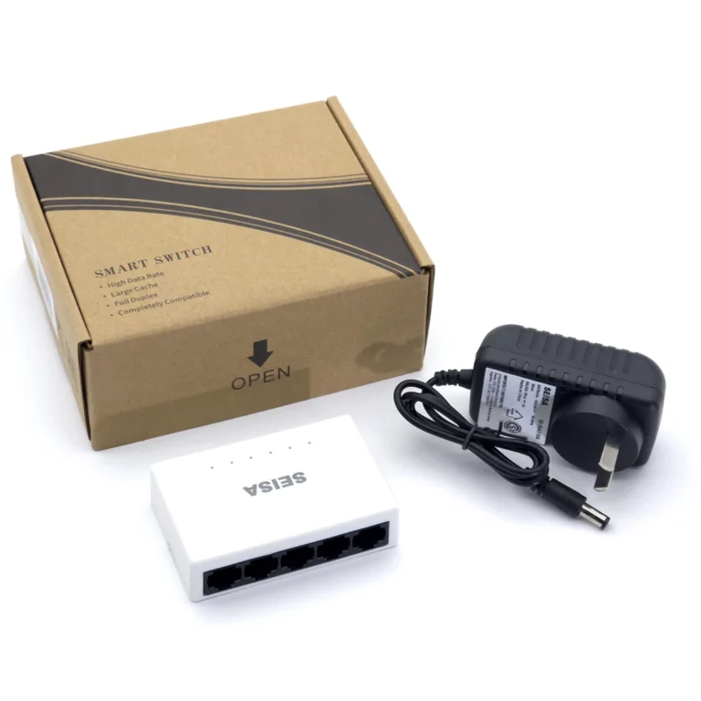 JK-D2313 SWITCH 100Mbps 4 PUERTOS