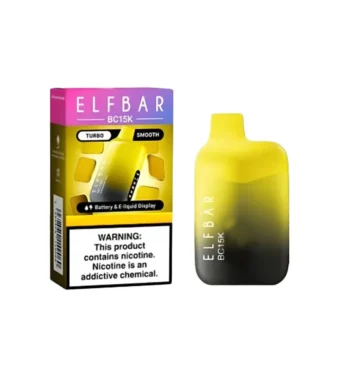 VAPER ELFBAR SOUR APPLE ICE 15000 PITADAS