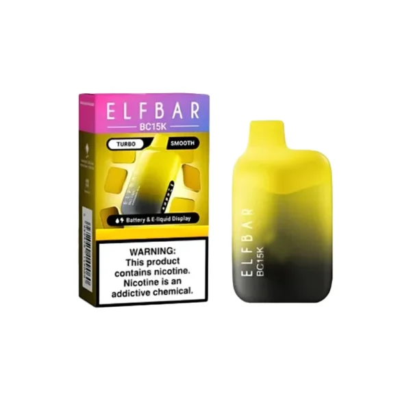 VAPER ELFBAR SOUR APPLE ICE 15000 PITADAS
