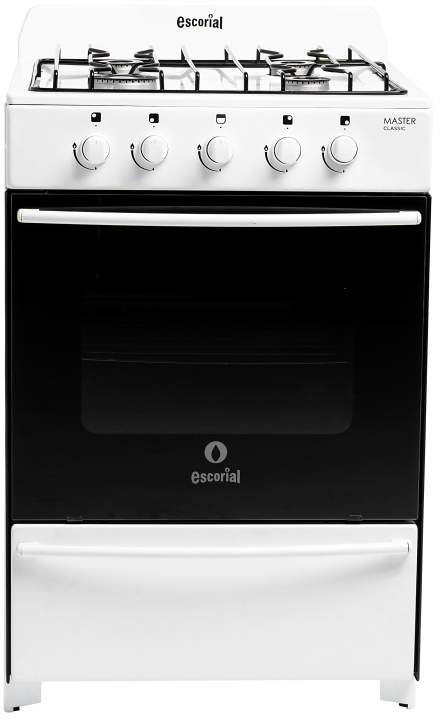 COCINA ESCORIAL MASTER CLASIC S2 BL GAS NATURAL 56CM 4 HORNALLAS COCINA ESCORIAL MASTER CLASIC S2 BL GAS NATURAL 56CM 4 HORNALLAS