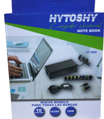 fuente notebook hytoshy cargador universal