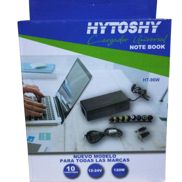 fuente notebook hytoshy cargador universal