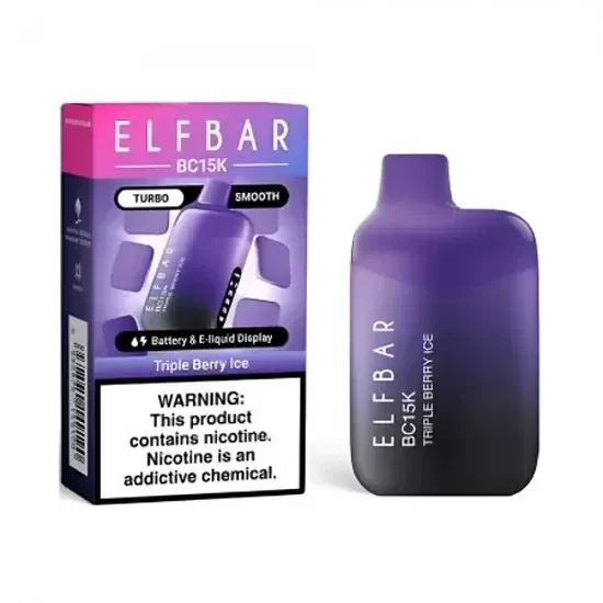 VAPER ELFBAR BLUE RAZZ ICE 15000 PITADAS