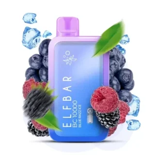VAPER ELF BAR 10000 PITADAS BLUE RAZZ ICE