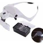 LUPA ANTEOJOS C/2LED AJUSTABLE