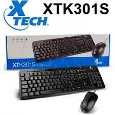 combo teclado y mouse con cable xtech