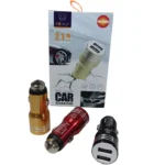 CARGADOR AUTO 2 USB 53006 TIME